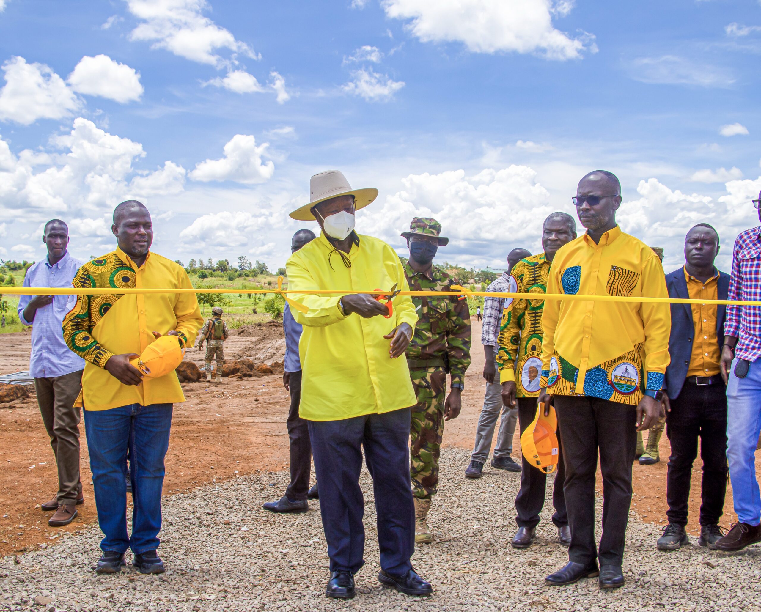 Museveni Opens Leju Stadium, Pledges More Schools, Health Facilities, and Electricity for Terego