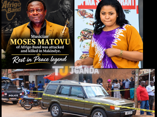 Love  triangle turns deadly: Afrigo Band musician Matovu Moses killed, girlfriend in custody