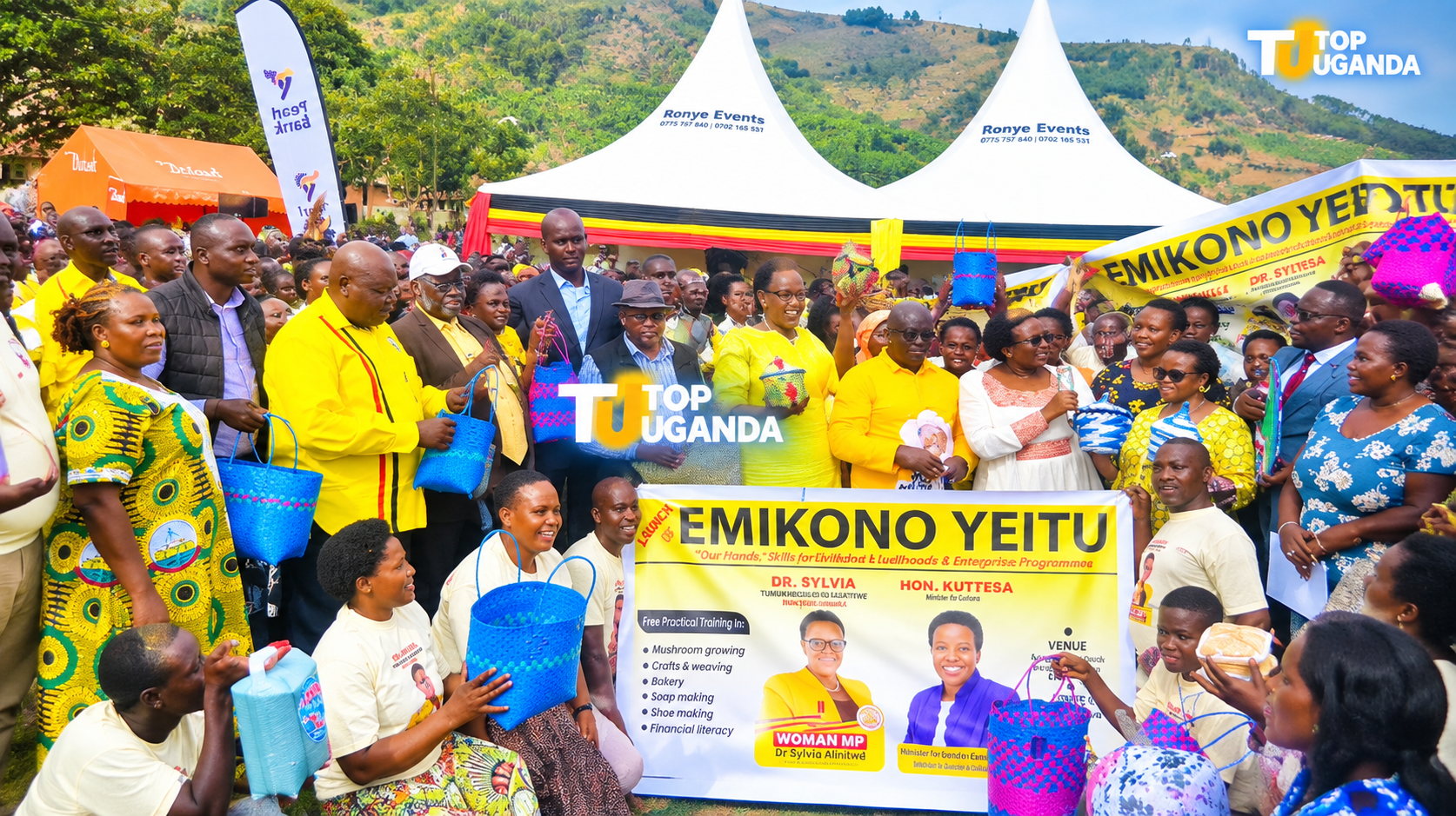 Minister Kutesa Launches Dr. Sylvia Alinitwe’s Emikono Yeitu Skilling Programme in Rukiga