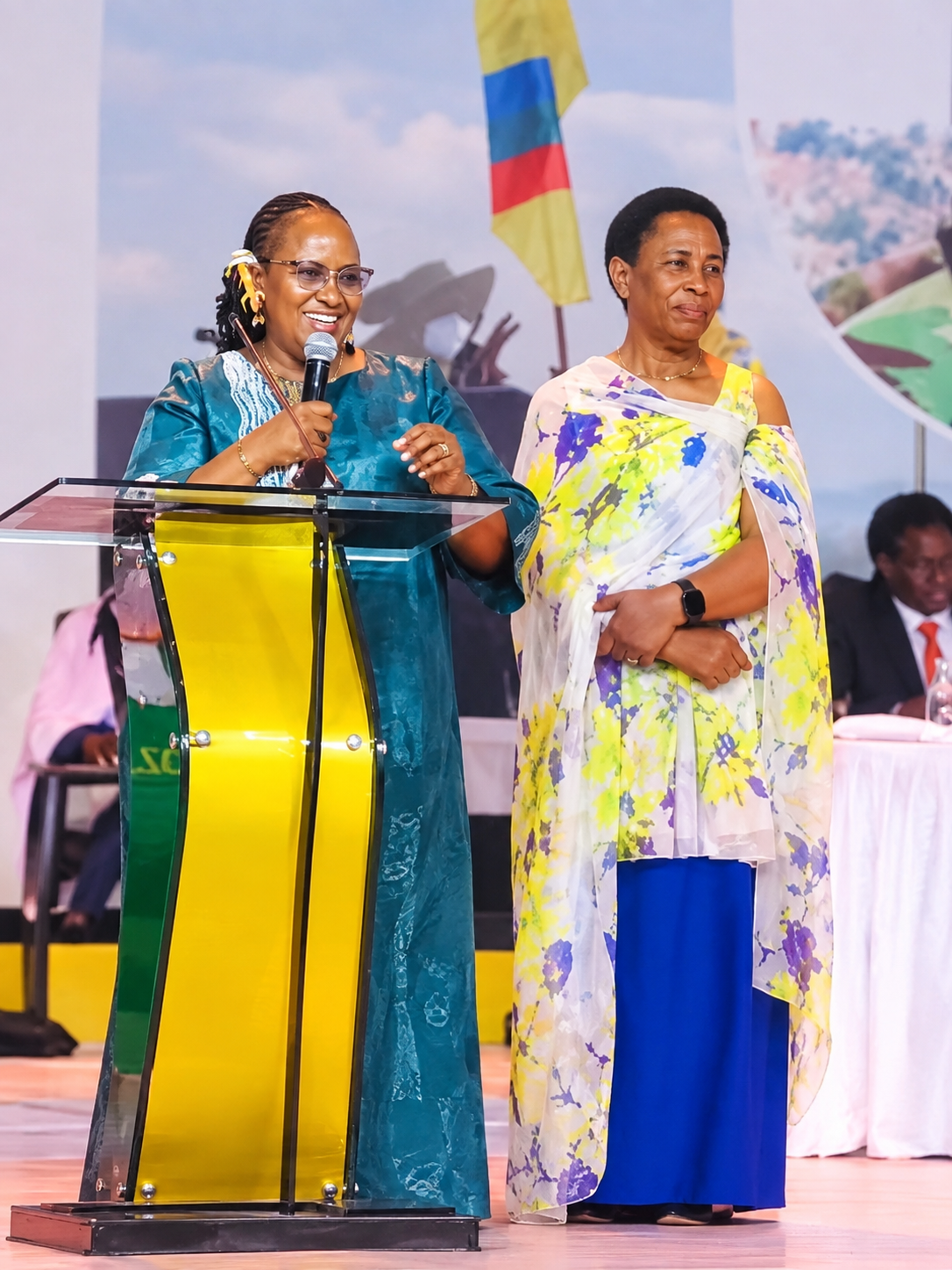 Jovrine Kaliisa Contributes Shs10 Million at Jim Muhwezi Thanksgiving
