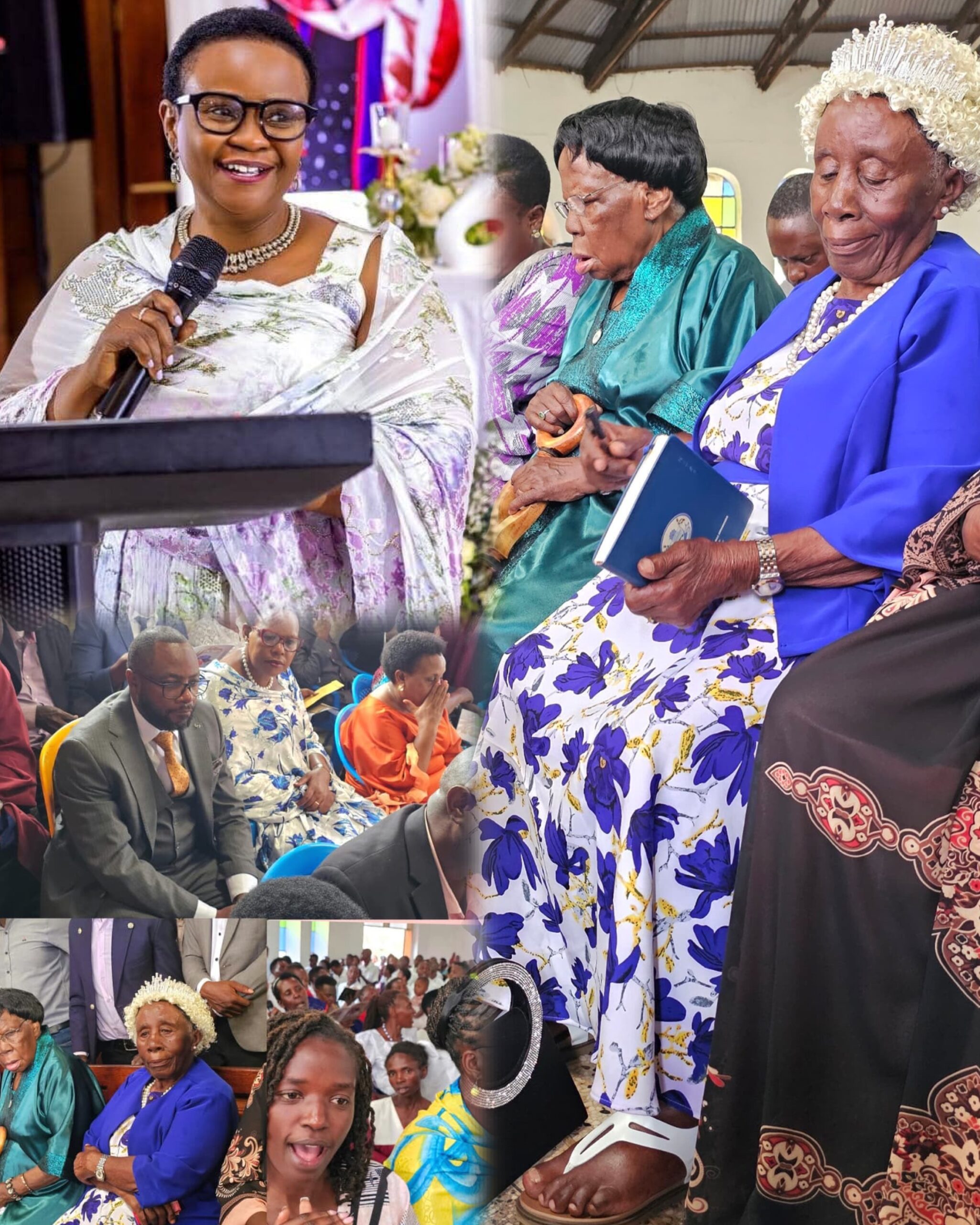 Dr. Sylvia Alinaitwe Joins Family to Celebrate Mother-in-Law Joy Mwanaki at 90