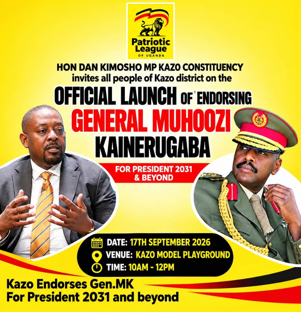 Hon . Dan Kimosho Rallies Kazo Constituents for Massive Gen. Muhoozi Kainerugaba Endorsement