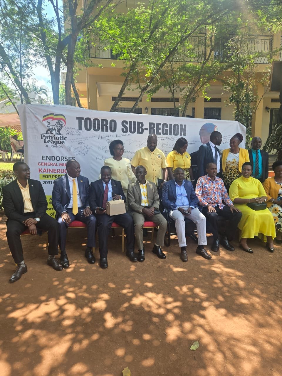 Fort Portal Central MP Ronald Muhenda joins Tooro leaders in endorsing Gen. Muhoozi for 2031