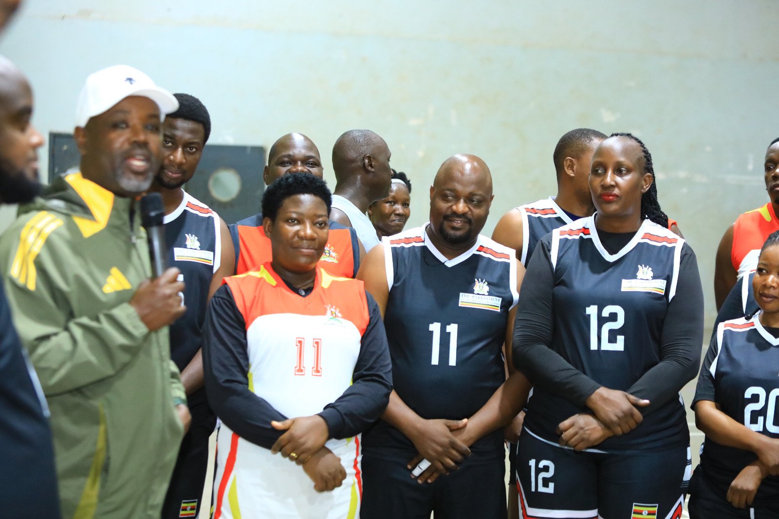 Betty Naluyima Joins Parliament Basketball Team in Preparations for December Regional Games
