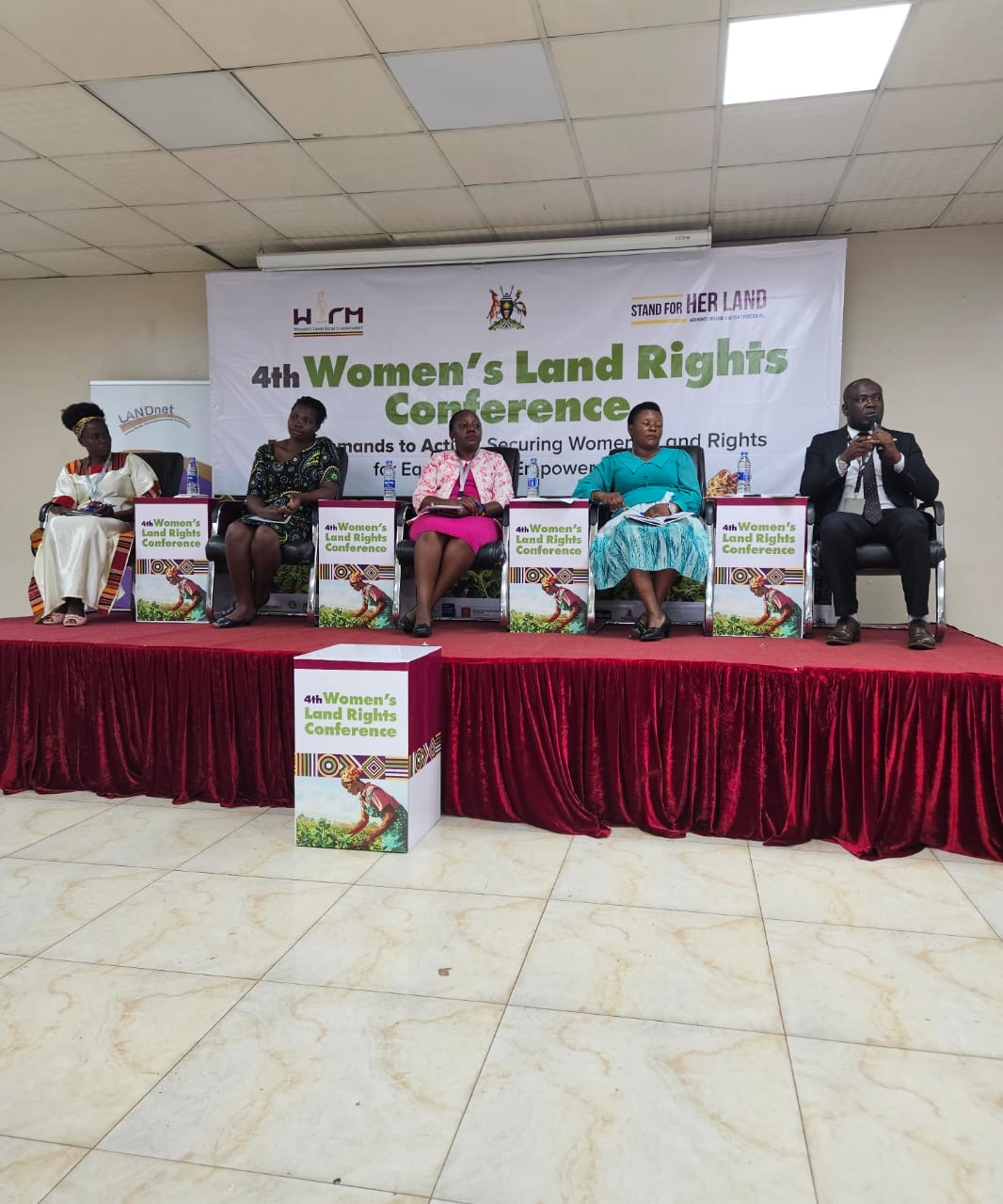 Annet Nabaduga Calls for Enforcement of Women’s Land Rights at Kampala Conference