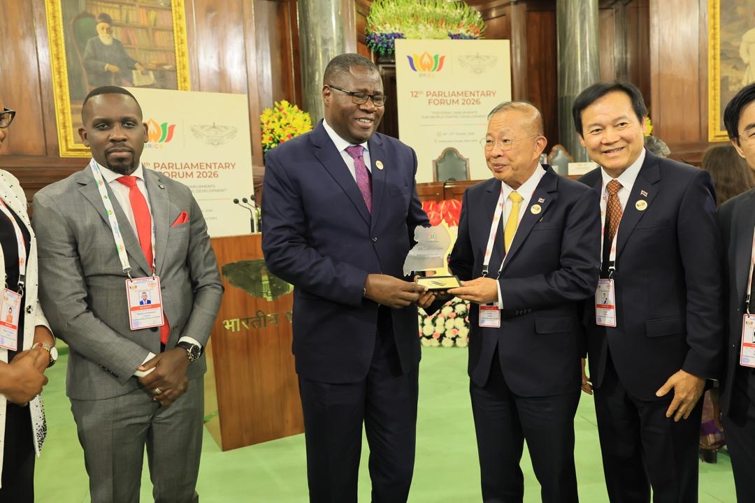 Speaker Oboth Oboth Holds Talks with Thai Parliamentary Speaker at BRICS Forum in New Delhi