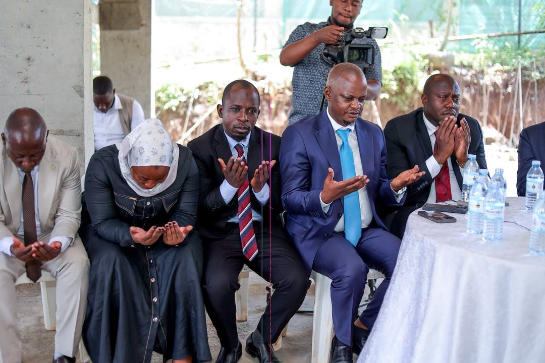 Jamal Ayagalachi Joins Muslim Parliamentary Caucus in Fulfilling 1,000 Bags of Cement Pledge to Kyanja Waqf Project