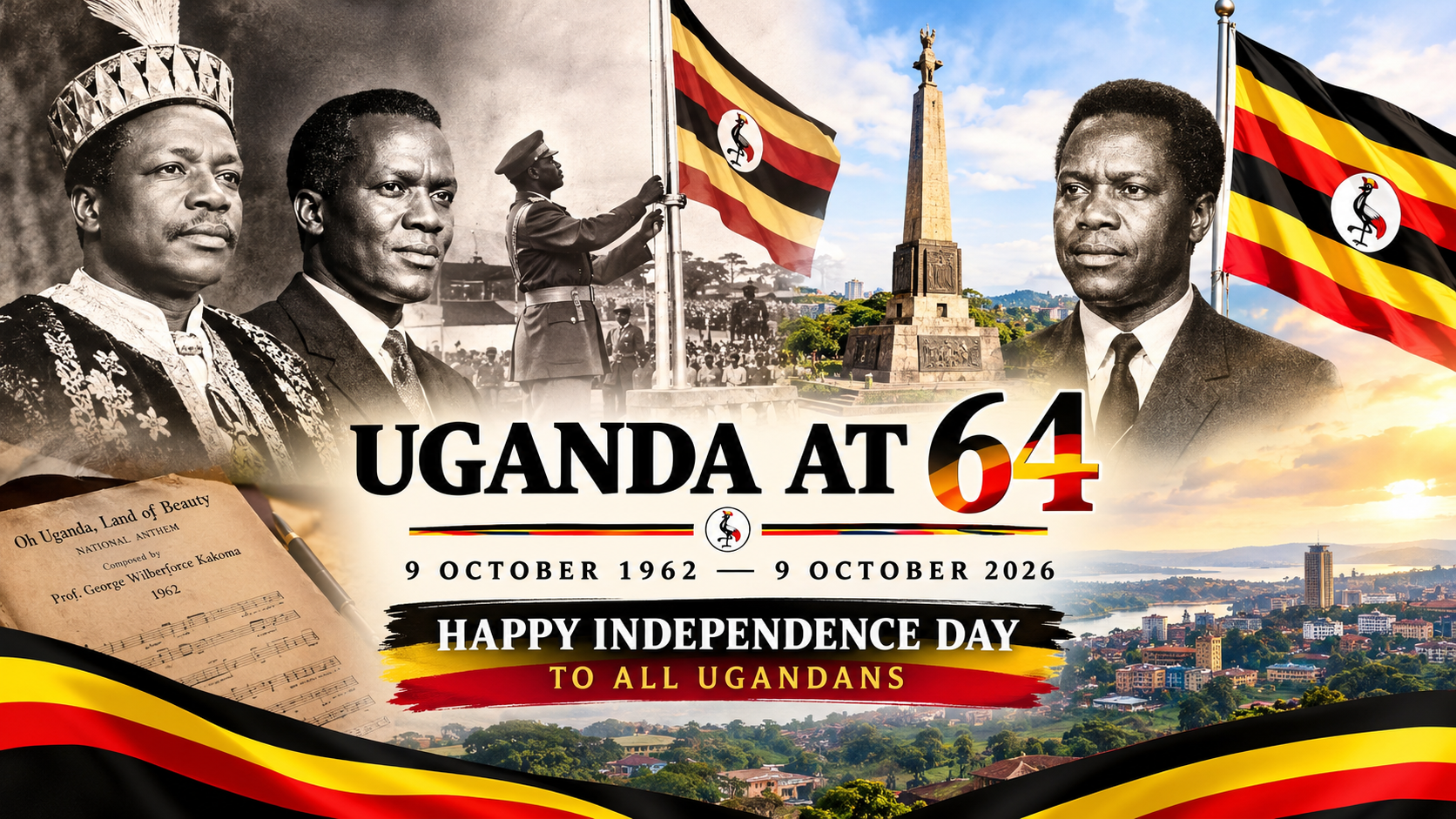 From Mutesa II to a New Generation: Uganda at 64 and the Unfinished Promise of Independence