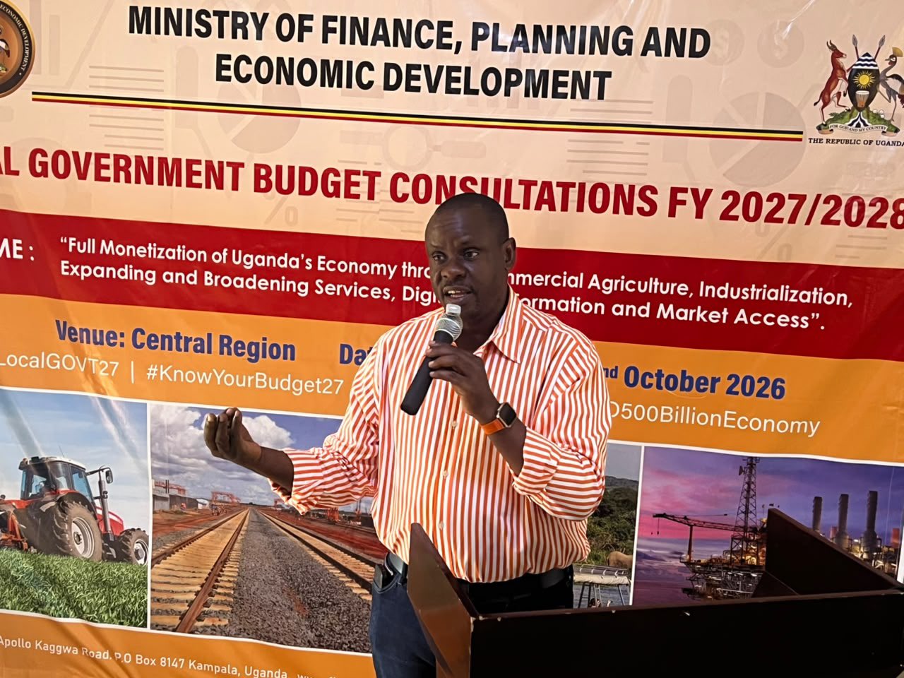 Balaam Calls for People-Centred Budgeting as FY2027/28 Consultations Begin in Busoga