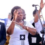Adrine Katusiime Performs with Parliament Choir at Ongoing Thanksgiving Service