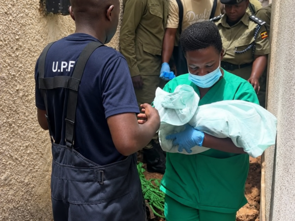 Police Rescue Newborn Baby Girl from Pit Latrine in Entebbe