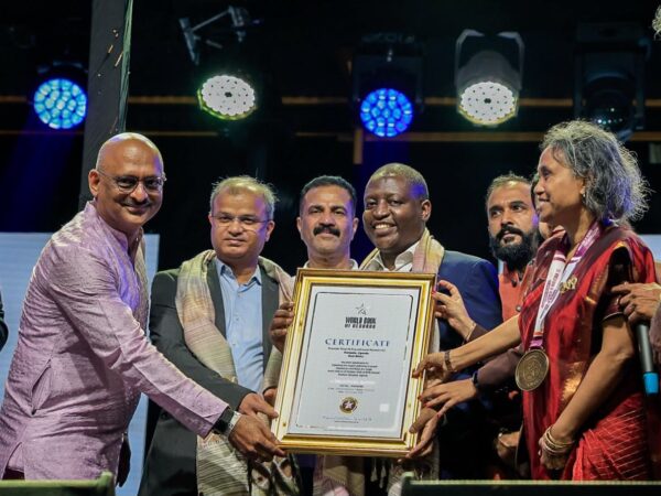 Min. David Bahati Joins Hindu Community in Iganga in Bid to Set Three Guinness World Records