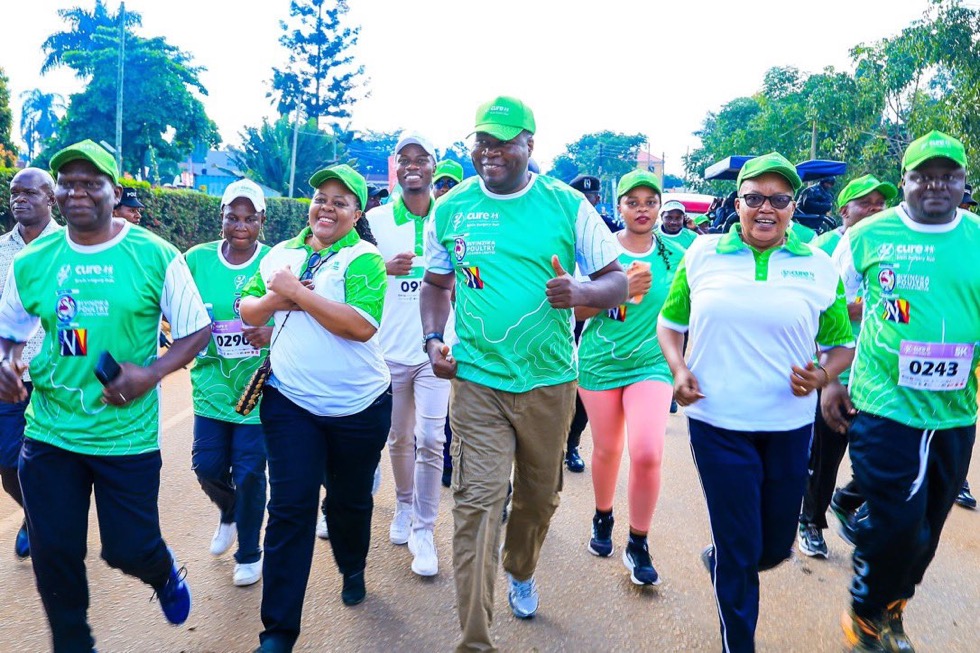 Karim Masaba Joins Mbale City in Push to Save Children Through CURE Brain Surgery Run