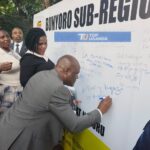 Emely Kugonza leads Bunyoro leaders in PLU endorsement drive