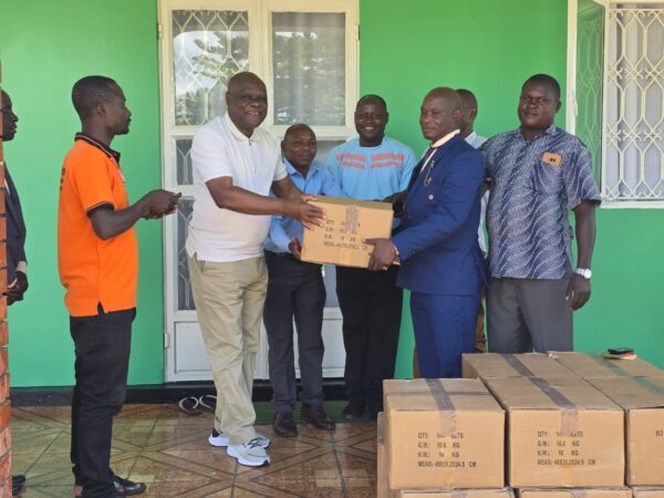 Dr Emely Kugonza Hands Over 1,644 Mathematical Sets to Support PLE Candidates in Buyanja East
