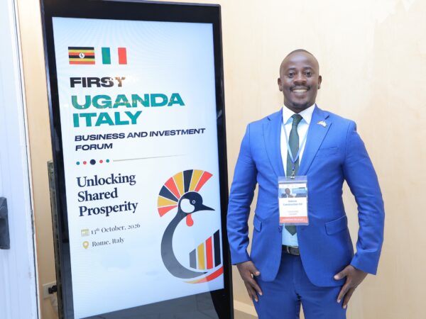 Casbart Tukundane Joins Uganda’s Investment Drive at Business Forum in Rome